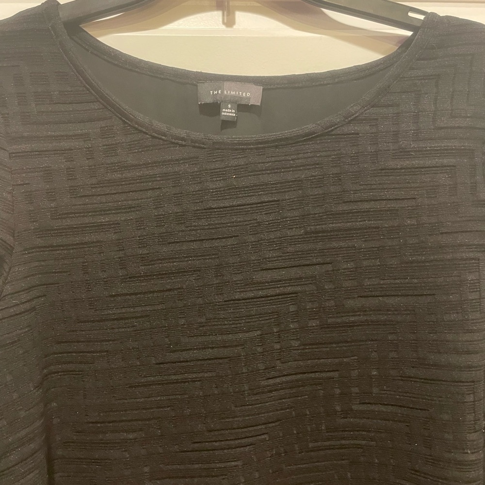The Limited black blouse. Size small. - Picture 3 of 6